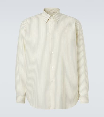 Auralee Camicia in lana a righe - Auralee - Modalova
