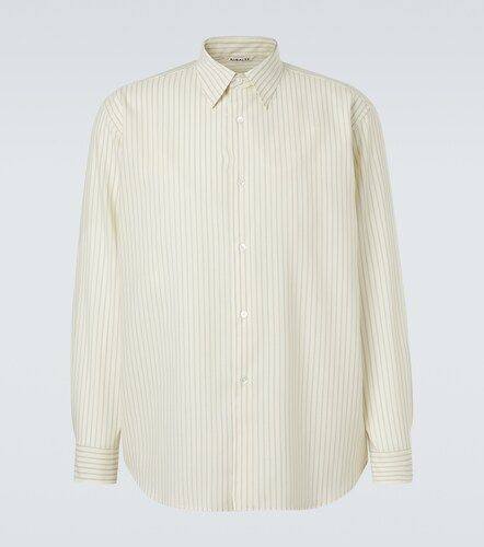 Auralee Camisa de lana a rayas - Auralee - Modalova