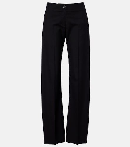 Mita virgin wool straight pants - Khaite - Modalova