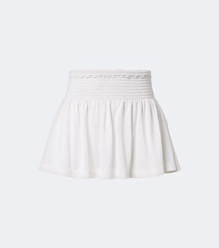 Minifalda de jersey de seda fruncida - Gucci - Modalova