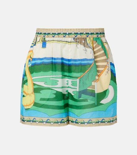 Shorts Camp de algodón estampados - Tory Burch - Modalova
