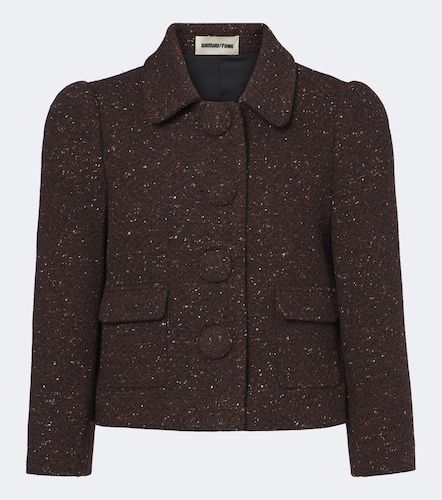 Wool-blend cropped jacket - Shushu/Tong - Modalova