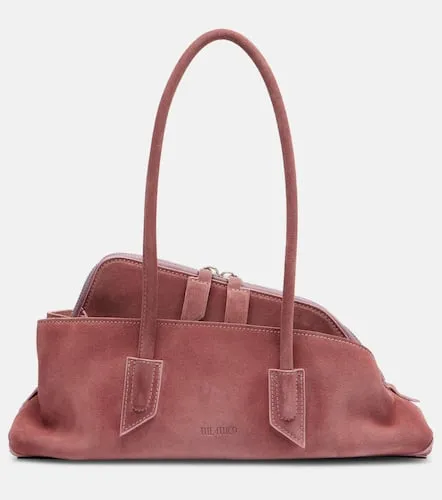 La Passeggiata Small suede tote bag - The Attico - Modalova