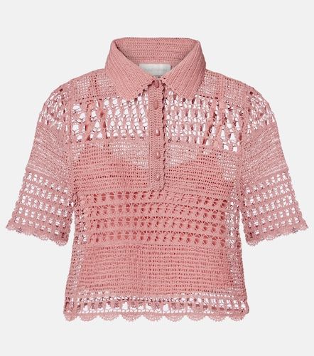 Wanderlust crochet cotton-blend top - Zimmermann - Modalova