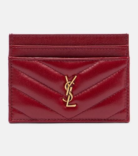 Tarjetero Cassandre de piel matelassé - Saint Laurent - Modalova
