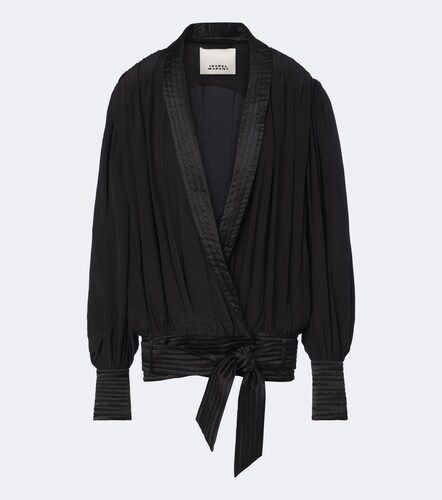 Giacca Diljane in crêpe de chine di seta - Isabel Marant - Modalova