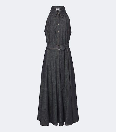 Polokleid Monilli aus Denim - Brunello Cucinelli - Modalova