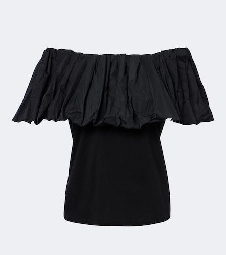 Top off-shoulder in cotone con volant - Max Mara - Modalova