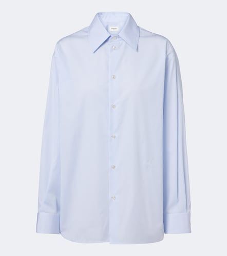 Camicia Cassandre in cotone a righe - Saint Laurent - Modalova