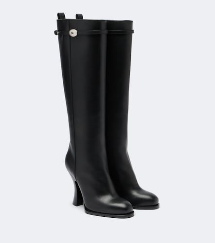 Botas altas de piel con EKD - Burberry - Modalova