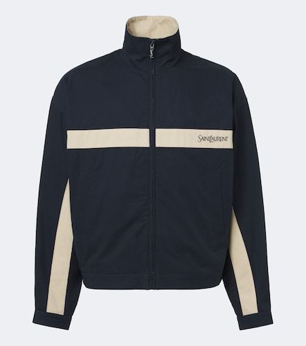 Cotton canvas blouson jacket - Saint Laurent - Modalova