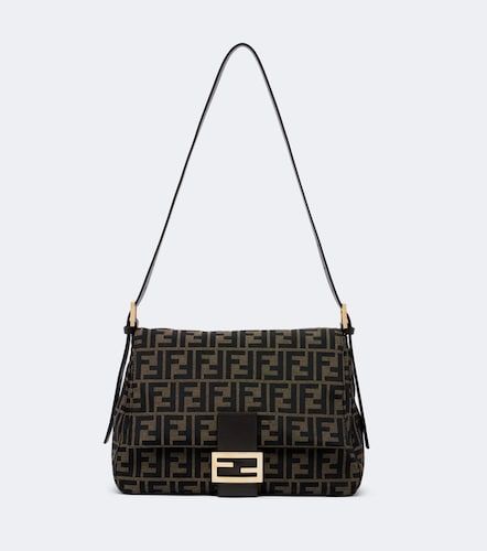 Borsa a spalla Baguette® Medium in canvas - Fendi - Modalova