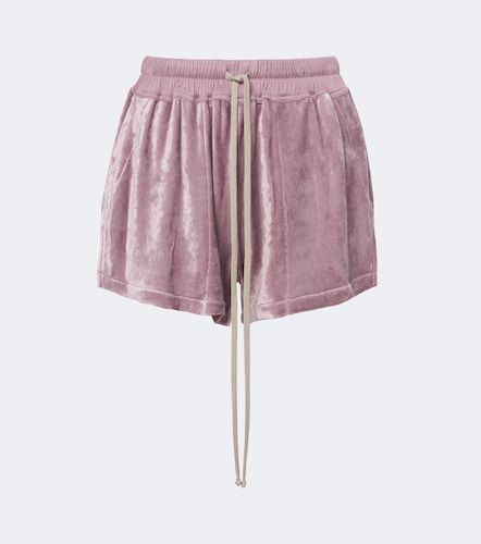 Rick Owens Shorts aus Samt-Jersey - Rick Owens - Modalova