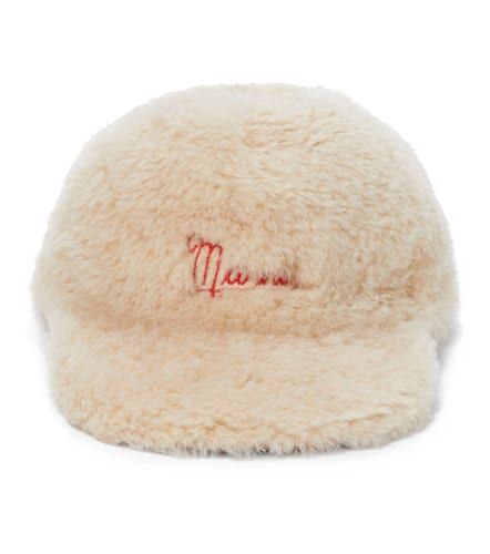 Marni Shearling baseball cap - Marni - Modalova