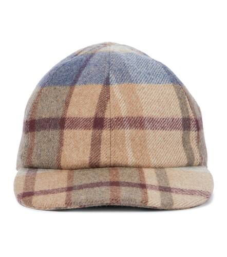 Gabriela Hearst Plaid baseball cap - Gabriela Hearst - Modalova