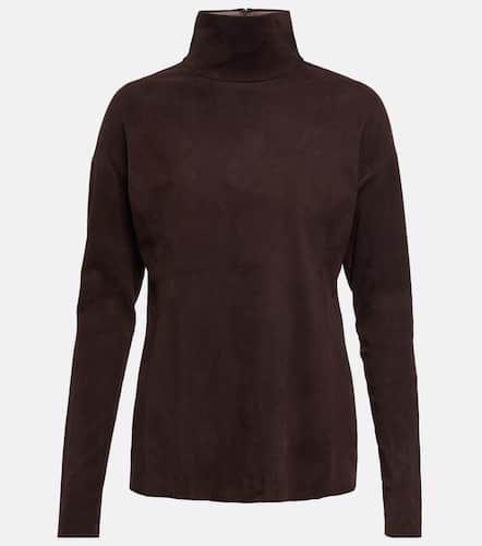 Stouls Malcolm turtleneck suede top - Stouls - Modalova