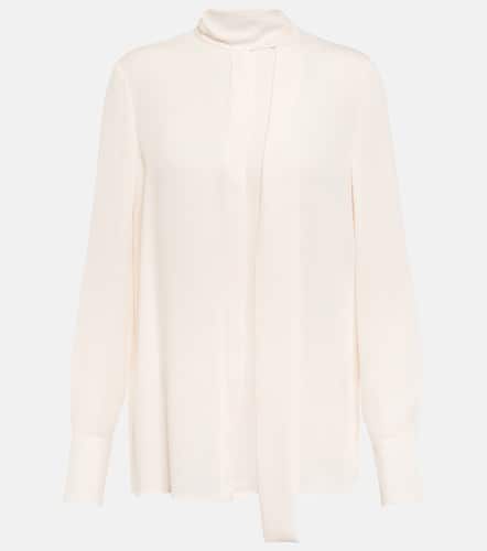 Valentino Blusa de seda con chal - Valentino - Modalova