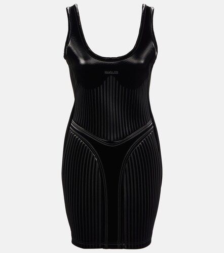 Mugler Vestido corto grabado - Mugler - Modalova