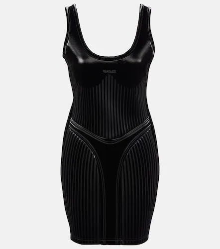 Mugler Vestido corto grabado - Mugler - Modalova