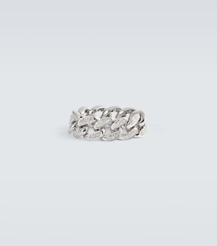 Link 18kt white gold ring with diamonds - Shay Jewelry - Modalova