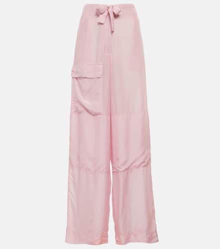 Dries Van Noten Silk wide-leg pants - Dries Van Noten - Modalova