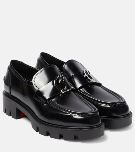 CL Moc Lug leather loafers - Christian Louboutin - Modalova