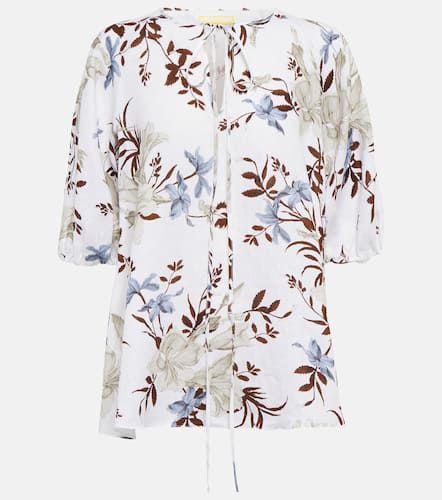 Erdem Eleni printed linen blouse - Erdem - Modalova