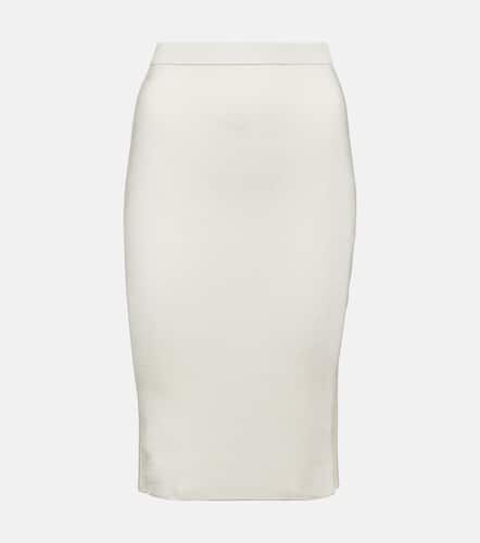 Saint Laurent Jersey pencil skirt - Saint Laurent - Modalova