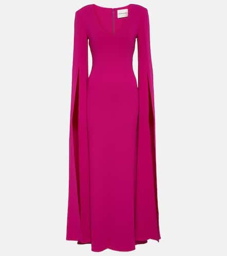 Roland Mouret Cape-sleeve cady gown - Roland Mouret - Modalova