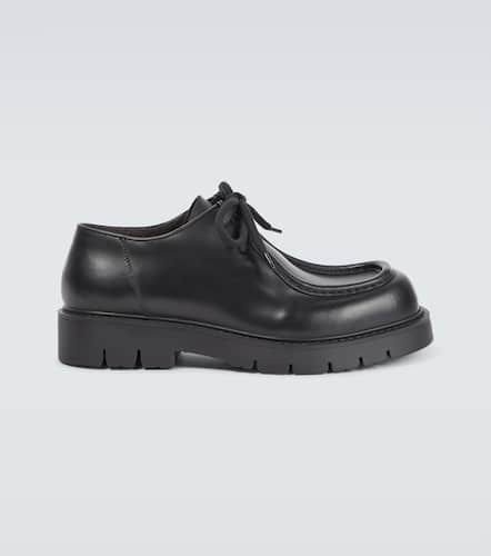 Haddock leather Derby shoes - Bottega Veneta - Modalova