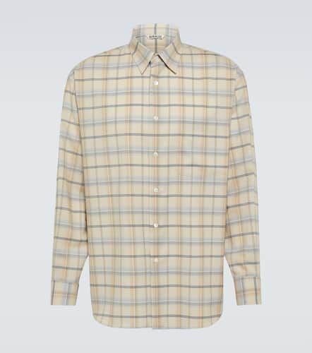 Auralee Checked wool shirt - Auralee - Modalova