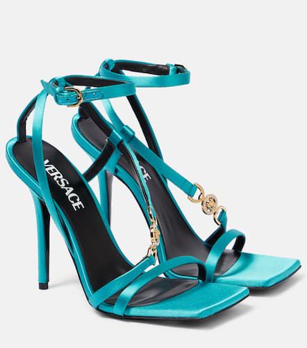 Versace Medusa '95 satin sandals - Versace - Modalova