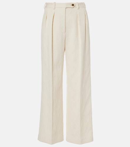 Bart quilted cotton-blend wide-leg pants - Loro Piana - Modalova