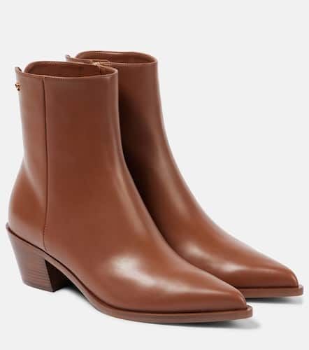 Kinney 45 leather ankle boots - Gianvito Rossi - Modalova