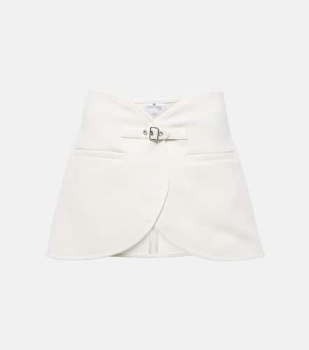 CourrÃ¨ges Ellipse twill miniskirt - Courreges - Modalova