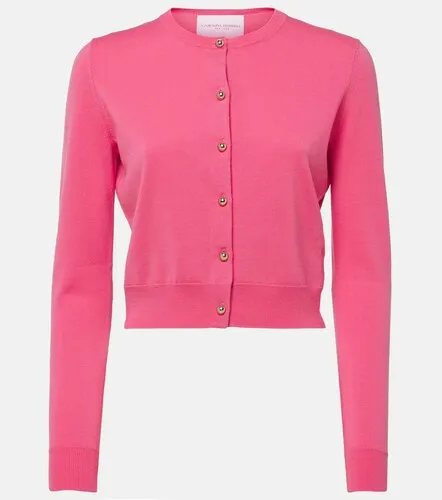 Virgin wool cardigan - Carolina Herrera - Modalova