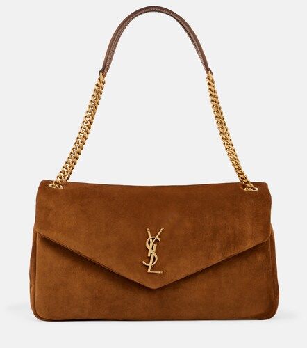 Borsa a spalla Calypso Large in suede - Saint Laurent - Modalova