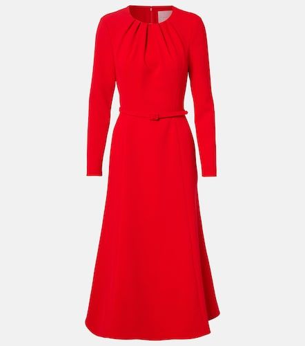 Abito midi in georgette con cintura - Carolina Herrera - Modalova