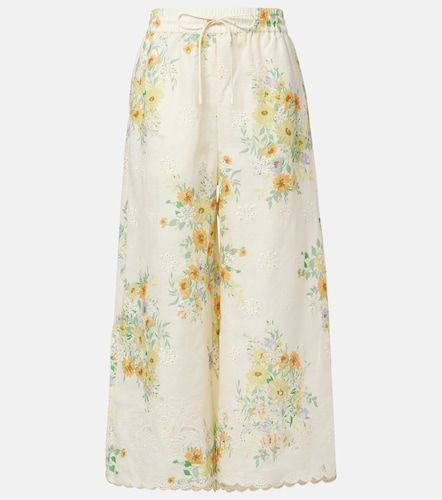 Alémais Pantaloni Juliette in lino a gamba larga - Alemais - Modalova