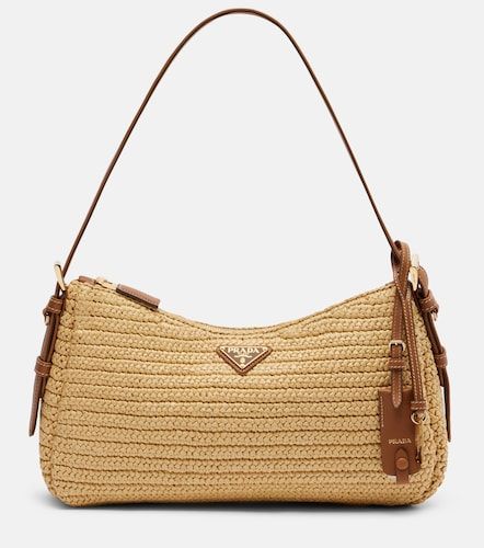 Borsa a spalla Aimée Large in crochet - Prada - Modalova