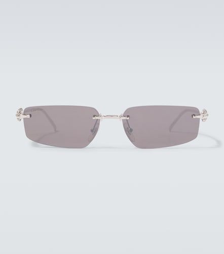 Clash De Cartier rectangular sunglasses - Cartier Eyewear Collection - Modalova