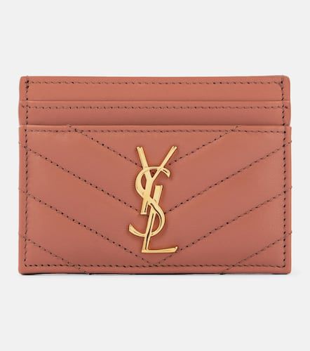 Saint Laurent Leather cardholder - Saint Laurent - Modalova