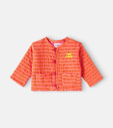 Bebé - chaqueta de mezcla de algodón a cuadros - Bobo Choses - Modalova