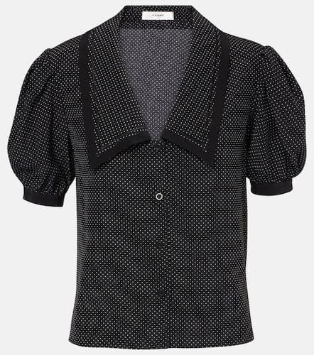 Frame Polka-dot silk blouse - Frame - Modalova