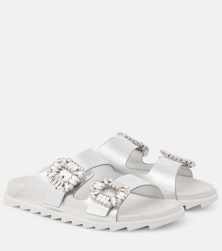 Sandali in pelle metallizzata - Roger Vivier - Modalova