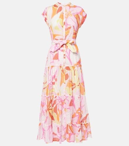 Kora printed cotton midi dress - Poupette St Barth - Modalova