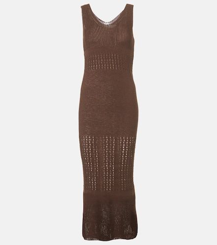 Vestido largo Valois en mezcla de algodón - Max Mara - Modalova