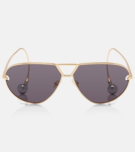 Gafas de sol de aviador Drop - Bottega Veneta - Modalova