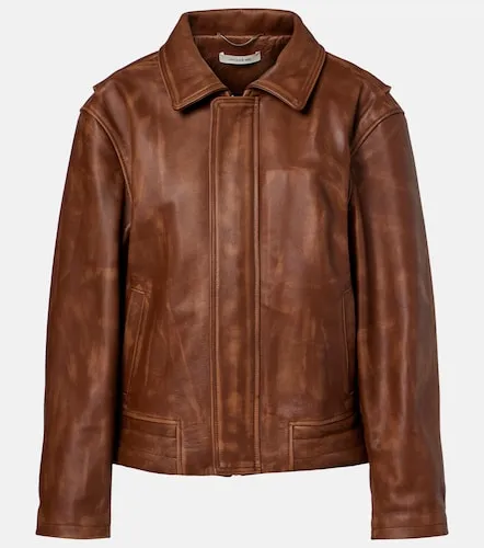 Jacques Wei Lederjacke - Jacques Wei - Modalova