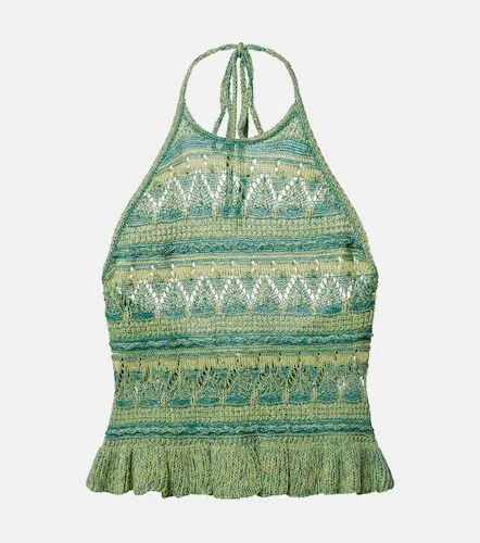 Etro Top de croché de algodón - Etro - Modalova